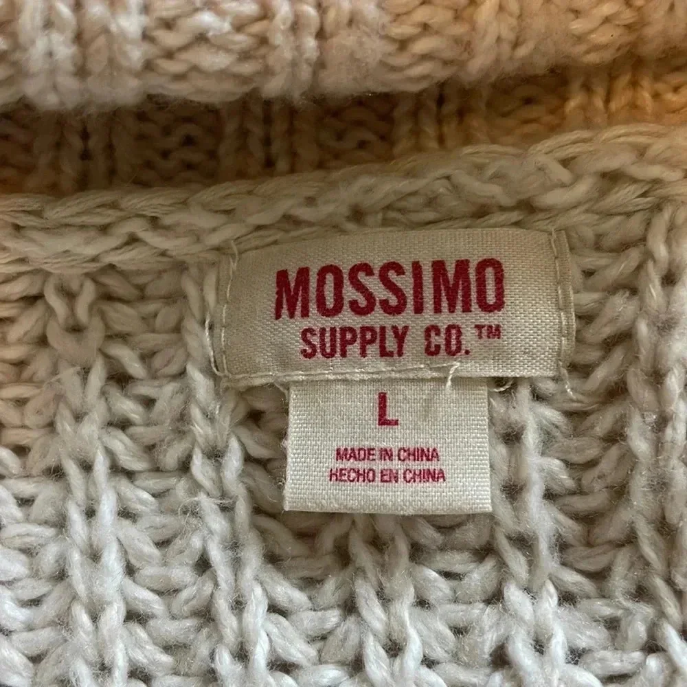 Cream Knitted‎ Cardigan